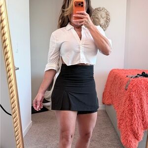Zara Black Mini Skirt